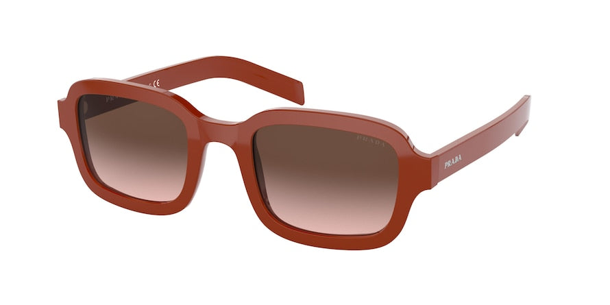 Prada CONCEPTUAL PR11XS Rectangle Sunglasses  5470A6-BROWN 51-23-145 - Color Map brown