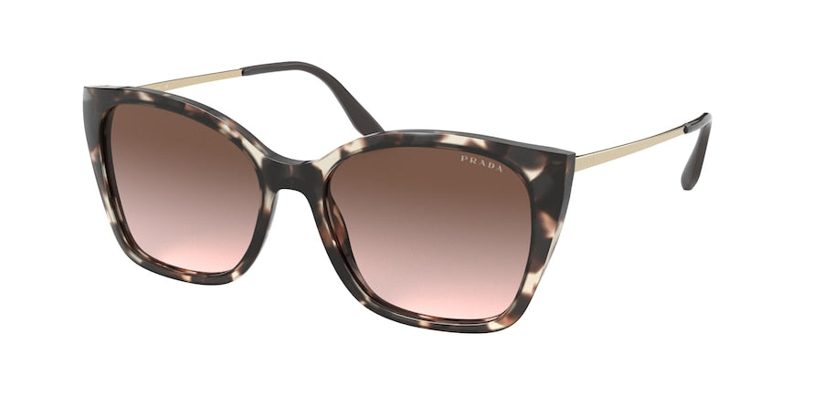 Prada PR12XSF Cat Eye Sunglasses  UAO0A6-BROWN 54-16-145 - Color Map brown