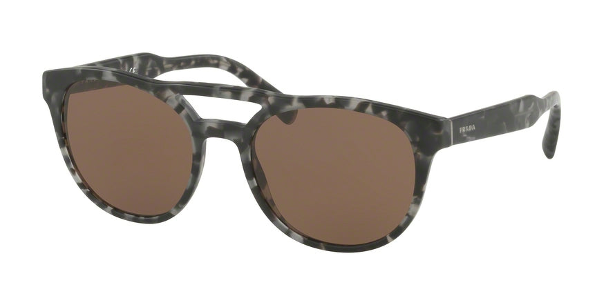 Prada PR13TSF Square Sunglasses  VH38C1-MATTE GREY HAVANA 54-19-145 - Color Map grey