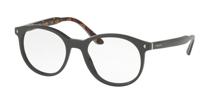 Prada PR14TV Oval Eyeglasses  VAT1O1-GREY 52-19-145 - Color Map grey