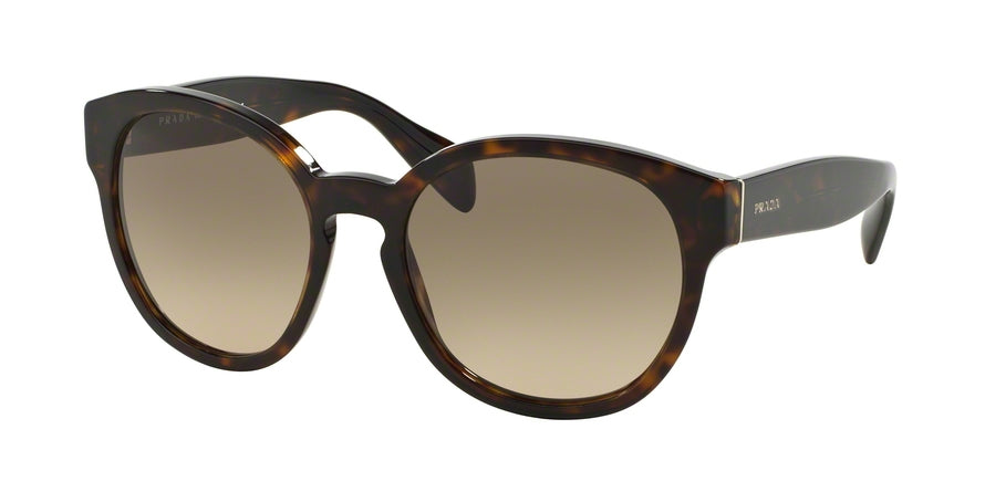 Prada PR18RS Square Sunglasses  2AU3D0-HAVANA 56-19-140 - Color Map havana