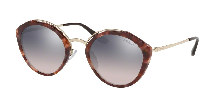 Prada CONCEPTUAL PR18US Phantos Sunglasses  UE0GR0-PINK HAVANA/PALE GOLD 53-24-140 - Color Map pink