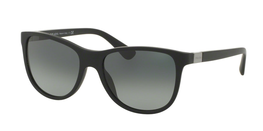 Prada PR20SS Square Sunglasses  1BO2D0-MATTE BLACK 56-18-140 - Color Map black