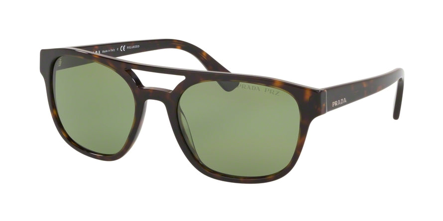 Prada HERITAGE PR23VS Square Sunglasses  2AU7Y1-HAVANA 56-19-145 - Color Map havana