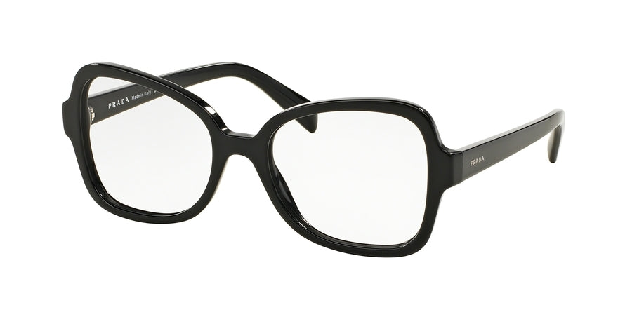 Prada PR25SV Butterfly Eyeglasses  1AB1O1-BLACK 51-18-135 - Color Map black