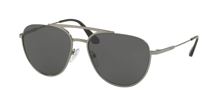 Prada CONCEPTUAL PR50US Phantos Sunglasses  5AV5S0-GUNMETAL 56-17-140 - Color Map gunmetal