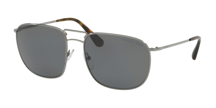 Prada CATWALK PR52TS Pillow Sunglasses  5AV5Z1-GUNMETAL 60-18-140 - Color Map gunmetal