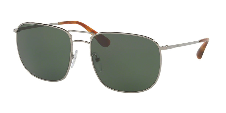 Prada CATWALK PR52TS Pillow Sunglasses  5AV6P0-LEAD 57-18-140 - Color Map gunmetal