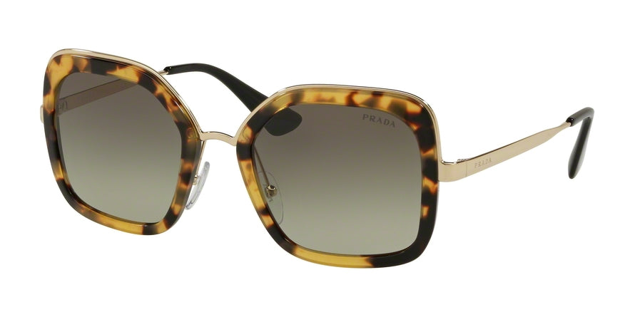 Prada CATWALK PR57US Square Sunglasses  7S05O2-MEDIUM HAVANA 54-22-140 - Color Map havana