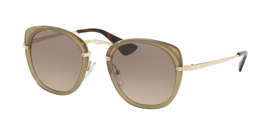 Prada CATWALK PR58US Phantos Sunglasses  31D3D0-BROWN 49-22-140 - Color Map brown