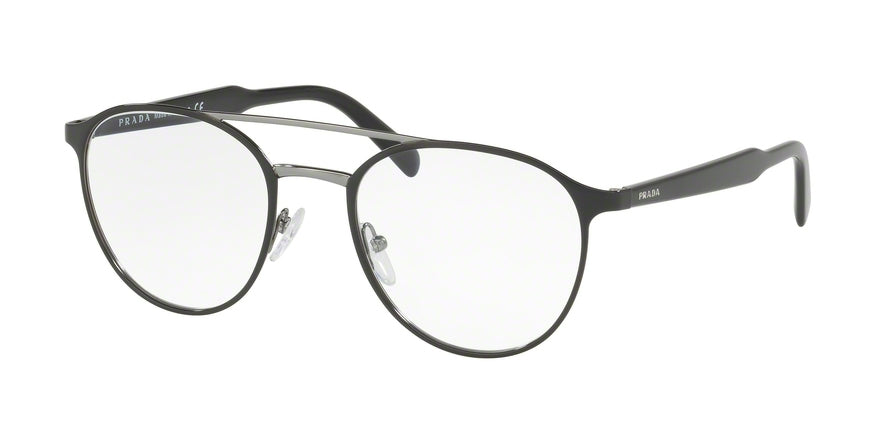Prada PR60TV Phantos Eyeglasses  1AB1O1-BLACK 51-20-140 - Color Map black