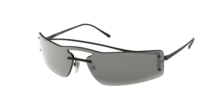Prada CATWALK PR61VS Rectangle Sunglasses  1AB1I2-BLACK 38-138-120 - Color Map black