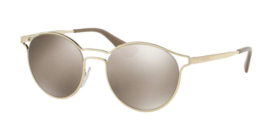 Prada CATWALK PR62SS Phantos Sunglasses  ZVN1C0-PALE GOLD 53-19-140 - Color Map gold