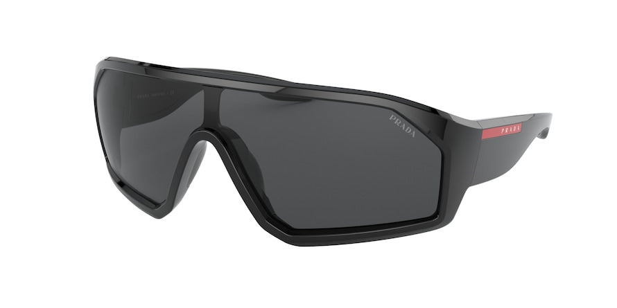 Prada Linea Rossa PS03VS Pillow Sunglasses  1AB5S0-BLACK 36-136-135 - Color Map black