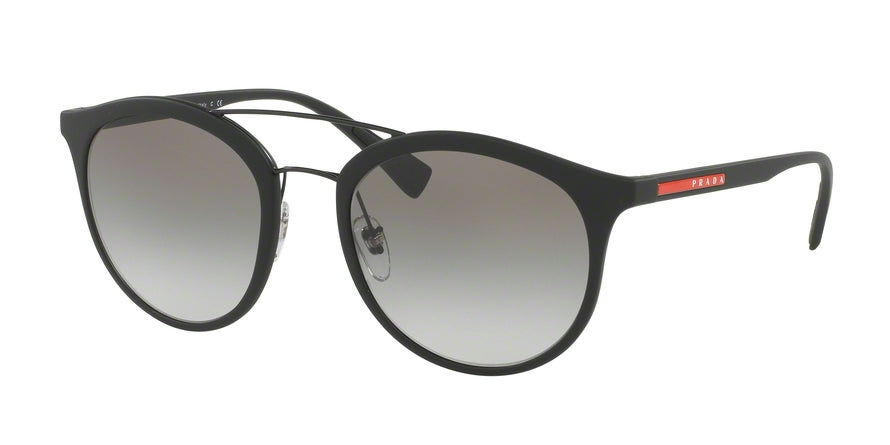 Prada Linea Rossa LIFESTYLE PS04RS Phantos Sunglasses  DG00A7-BLACK RUBBER 54-21-135 - Color Map black