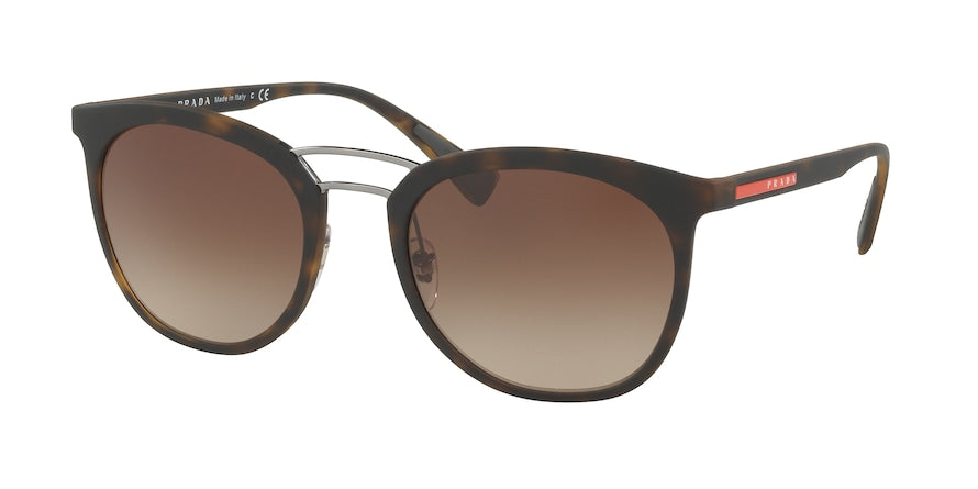 Prada Linea Rossa PS04SS Phantos Sunglasses  U616S1-HAVANA RUBBER 54-21-140 - Color Map havana