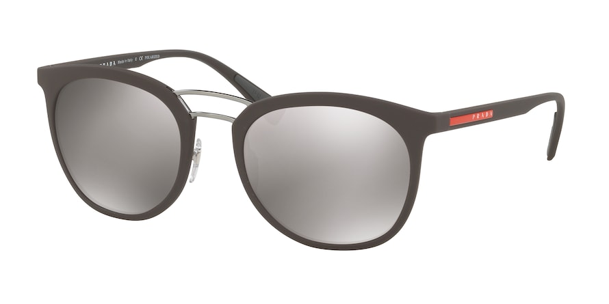 Prada Linea Rossa PS04SS Phantos Sunglasses  UB05K0-BROWN RUBBER 54-21-140 - Color Map brown