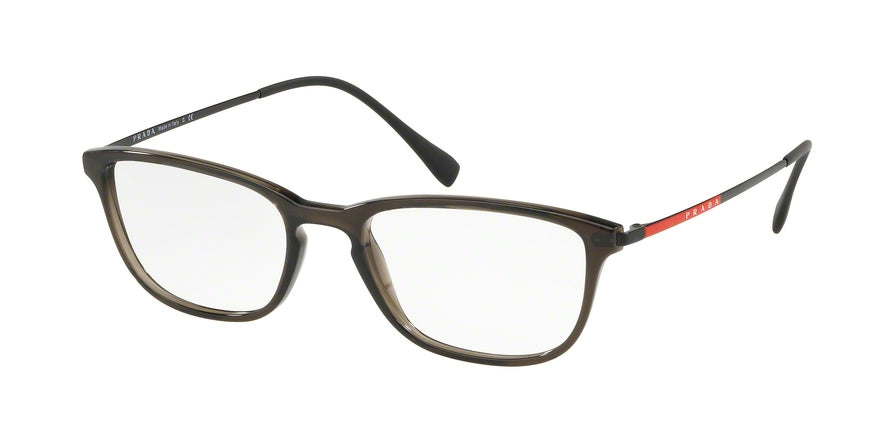 Prada Linea Rossa LIFESTYLE PS05IV Pillow Eyeglasses  MQF1O1-BROWN 52-18-140 - Color Map brown