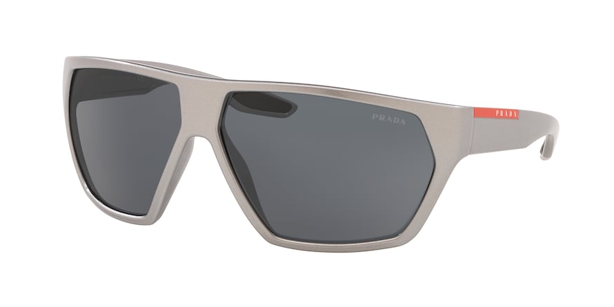 Prada Linea Rossa ACTIVE PS08US Irregular Sunglasses  09E2K1-GREY 67-12-130 - Color Map grey