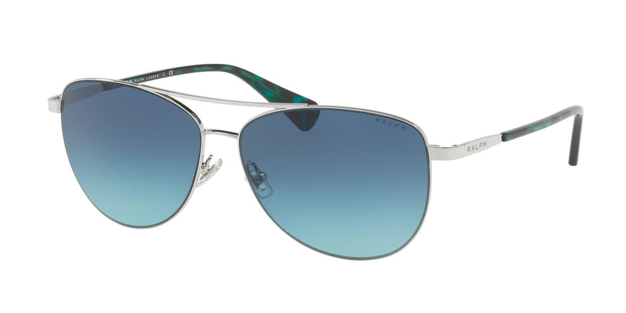 Ralph RA4122 Pilot Sunglasses  31614S-SILVER 59-13-140 - Color Map silver