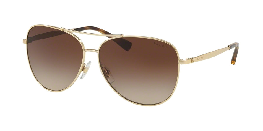 Ralph RA4125 Pilot Sunglasses  911613-LIGHT GOLD 59-12-140 - Color Map gold