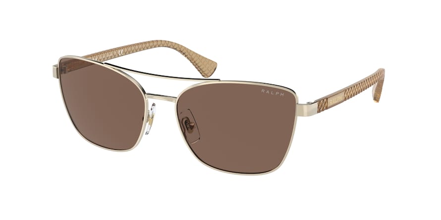 Ralph RA4137 Cat Eye Sunglasses  944573-SHINY PALE GOLD 56-16-140 - Color Map gold