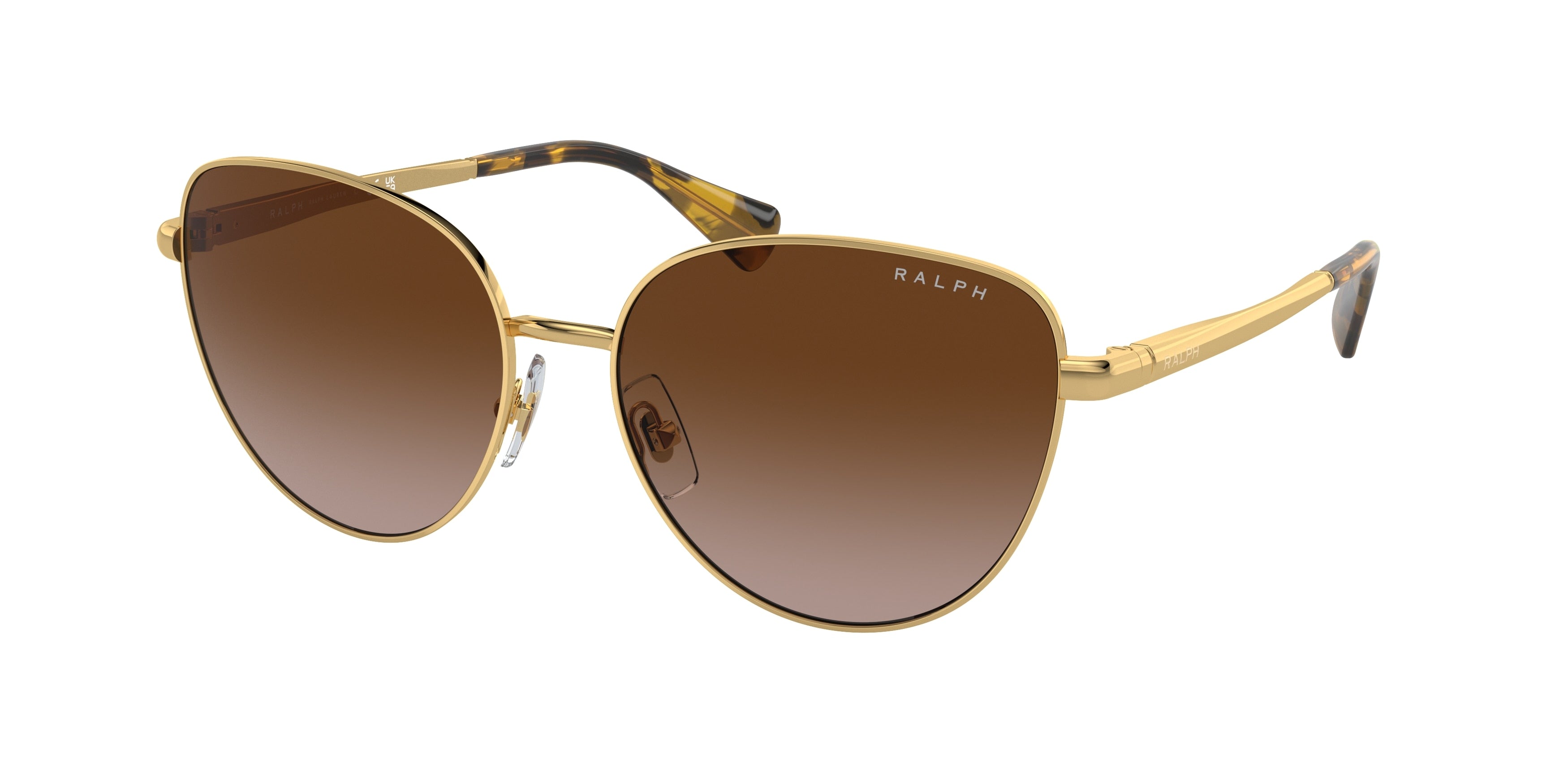 Ralph RA4144 Butterfly Sunglasses  900413-Shiny Gold 58-145-16 - Color Map Gold