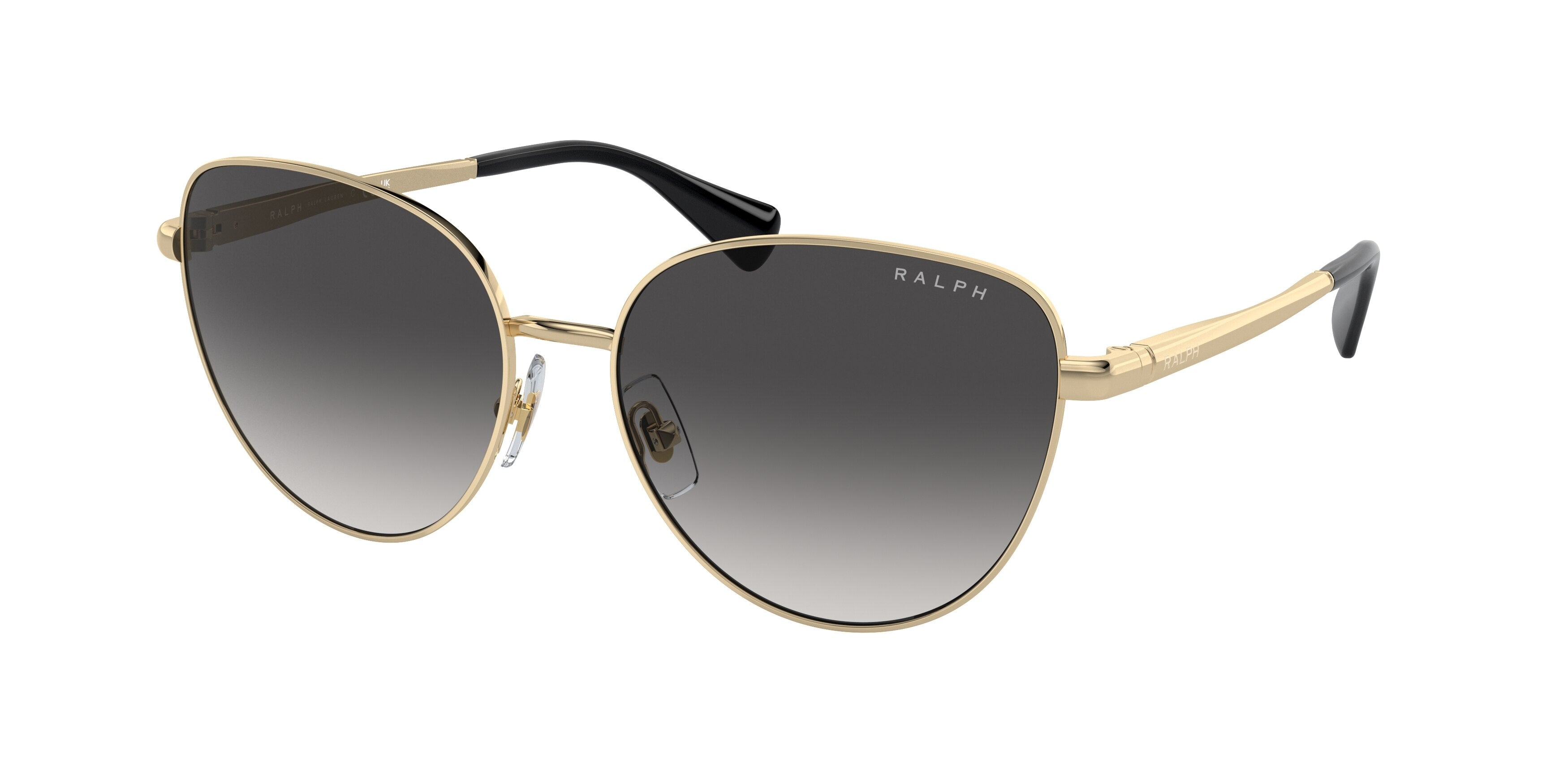 Ralph RA4144 Butterfly Sunglasses  91168G-Shiny Pale Gold 58-145-16 - Color Map Gold