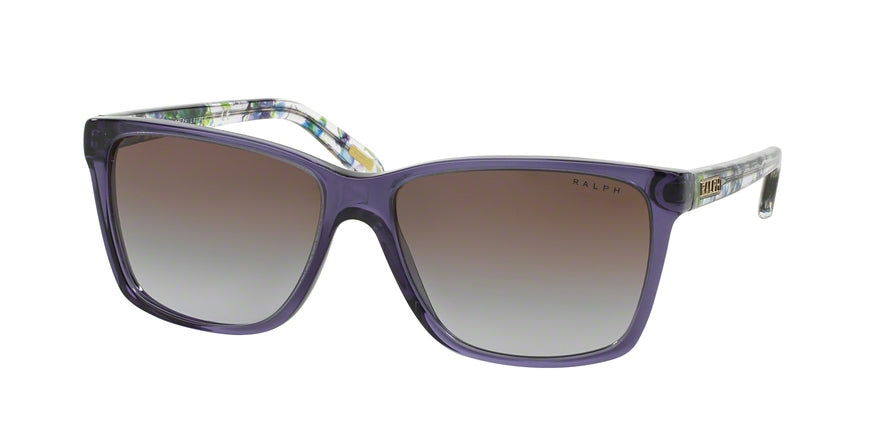 Ralph RA5141 Square Sunglasses  107068-CROCUS 57-15-135 - Color Map violet