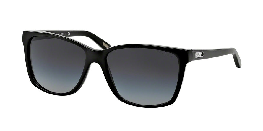 Ralph RA5141 Square Sunglasses  501/11-BLACK 57-15-135 - Color Map black