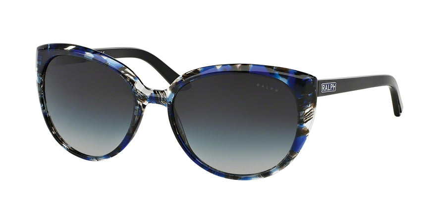 Ralph RA5161 Cat Eye Sunglasses  115111-BLUE TORT 57-17-135 - Color Map multi