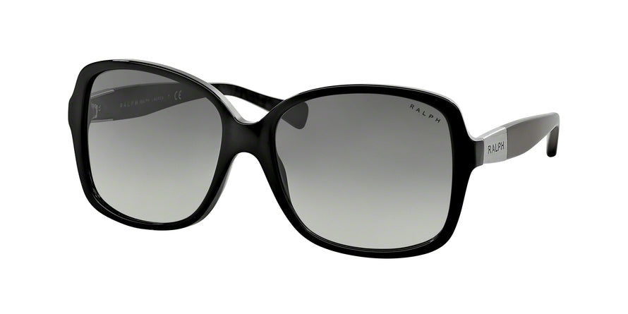 Ralph RA5165 Square Sunglasses  501/11-BLACK 57-16-135 - Color Map black