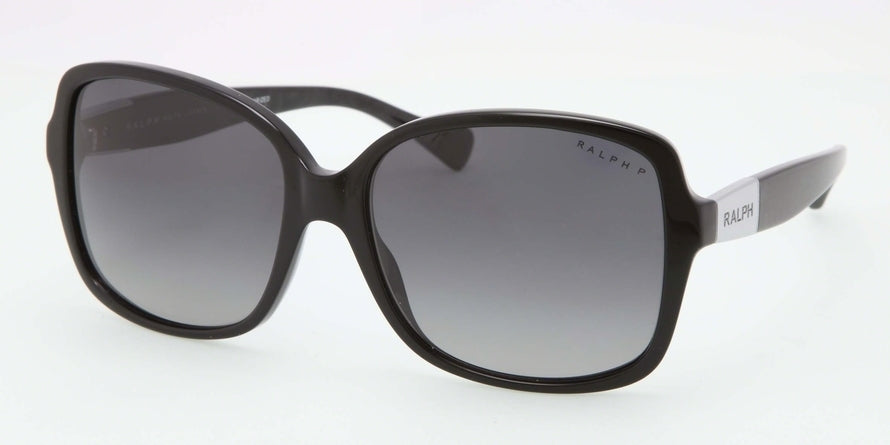 Ralph RA5165 Square Sunglasses  501/T3-BLACK 57-16-135 - Color Map black