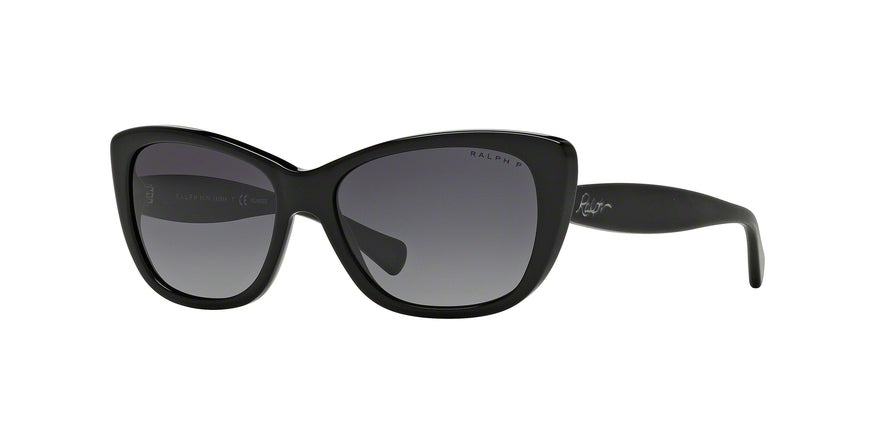 Ralph RA5190 Cat Eye Sunglasses  1377T3-BLACK 56-16-135 - Color Map black