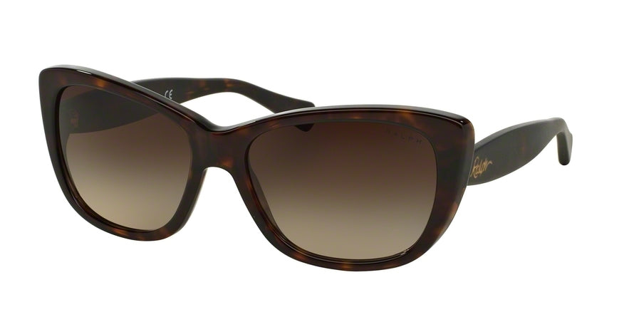 Ralph RA5190 Cat Eye Sunglasses  137813-DARK TORTOISE 56-16-135 - Color Map havana