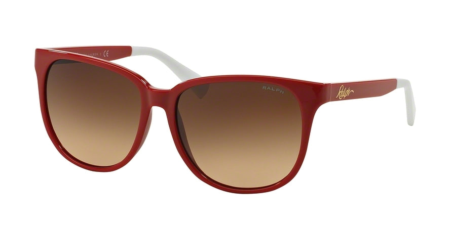 Ralph RA5194 Square Sunglasses  103013-RED 57-15-135 - Color Map red
