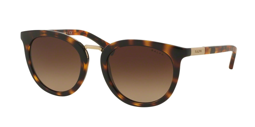 Ralph RA5207 Round Sunglasses  150613-DARK TORTOISE/TORTOISE 52-21-135 - Color Map havana