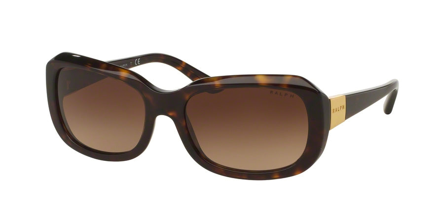 Ralph RA5209 Square Sunglasses  137813-DARK TORTOISE 56-18-135 - Color Map havana