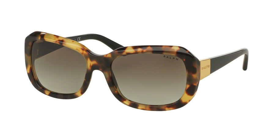 Ralph RA5209 Square Sunglasses  15048E-TOKYO TORTOISE/BLACK 56-18-135 - Color Map havana