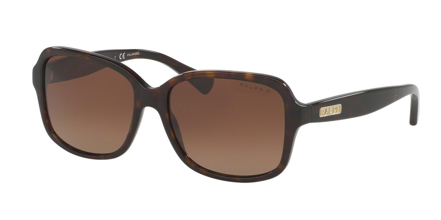 Ralph RA5216 Butterfly Sunglasses  1378T5-DARK TORTOISE 56-16-135 - Color Map havana