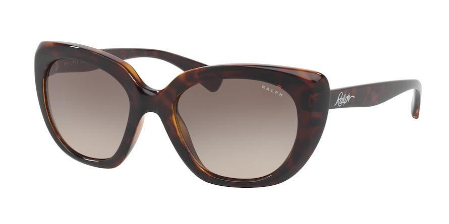 Ralph RA5228 Cat Eye Sunglasses  137813-DARK TORTOISE 54-19-140 - Color Map havana