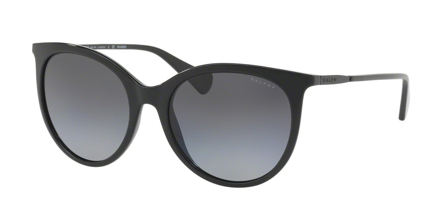 Ralph RA5232 Cat Eye Sunglasses  1377T3-BLACK 56-17-140 - Color Map black