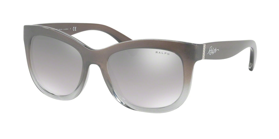 Ralph RA5234 Square Sunglasses  16756V-PEARL SILVER GRADIENT 53-18-140 - Color Map silver