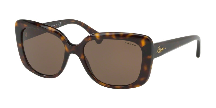 Ralph RA5241 Pillow Sunglasses  500373-SHINY DARK HAVANA 55-17-140 - Color Map havana