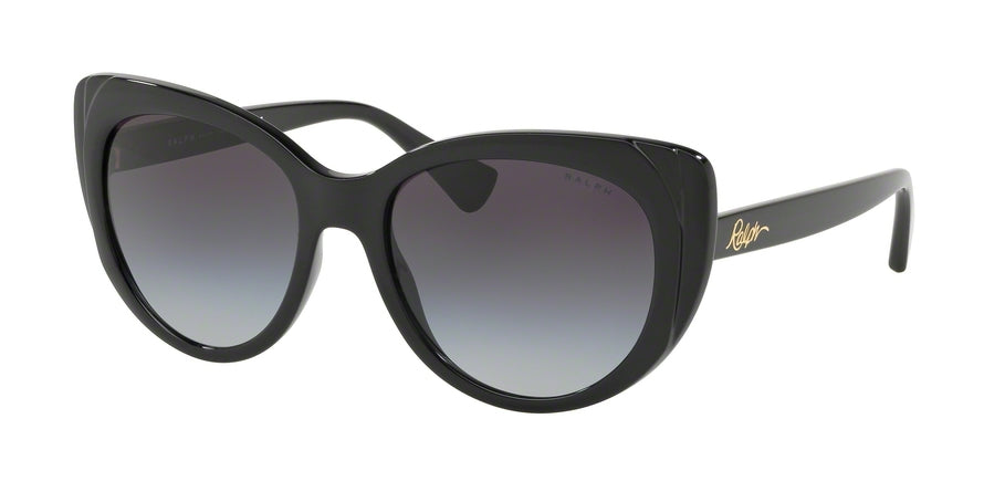 Ralph RA5243 Butterfly Sunglasses  50018G-BLACK 55-18-140 - Color Map black