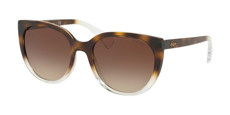 Ralph RA5249 Square Sunglasses  573513-TOP HAVANA GRADIENT ON CRYSTAL 55-19-140 - Color Map havana