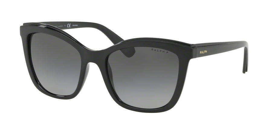 Ralph RA5252 Square Sunglasses  5001T3-BLACK 55-19-140 - Color Map black