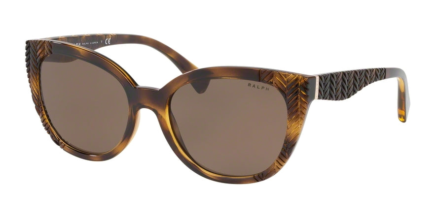 Ralph RA5253 Butterfly Sunglasses  500373-DARK HAVANA 56-18-140 - Color Map havana