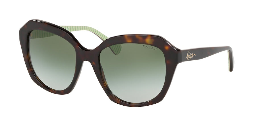 Ralph RA5255 Square Sunglasses  50038E-DARK HAVANA 54-19-140 - Color Map havana