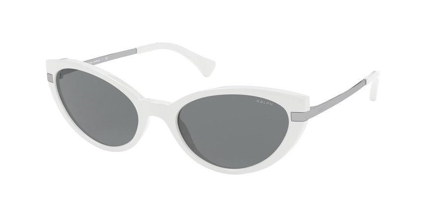Ralph RA5266 Cat Eye Sunglasses  522987-WHITE 53-19-140 - Color Map white
